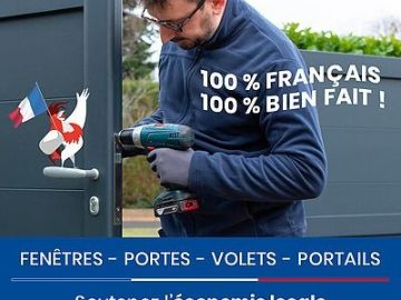 Réaliser un projet de Fenêtres, Portes, Volets et Portails chez OuvertureS c'est soutenir l'économie locale et le 100% made in France. 

📍Venez découvrir nos...